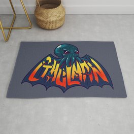 Cthulman - Cthulhu the Bat Area & Throw Rug