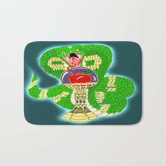 Good and Evil Bath Mat