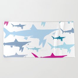 Shark Tank Beach Towel