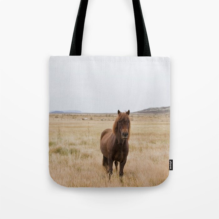 Icelandic Horse Tote Bag