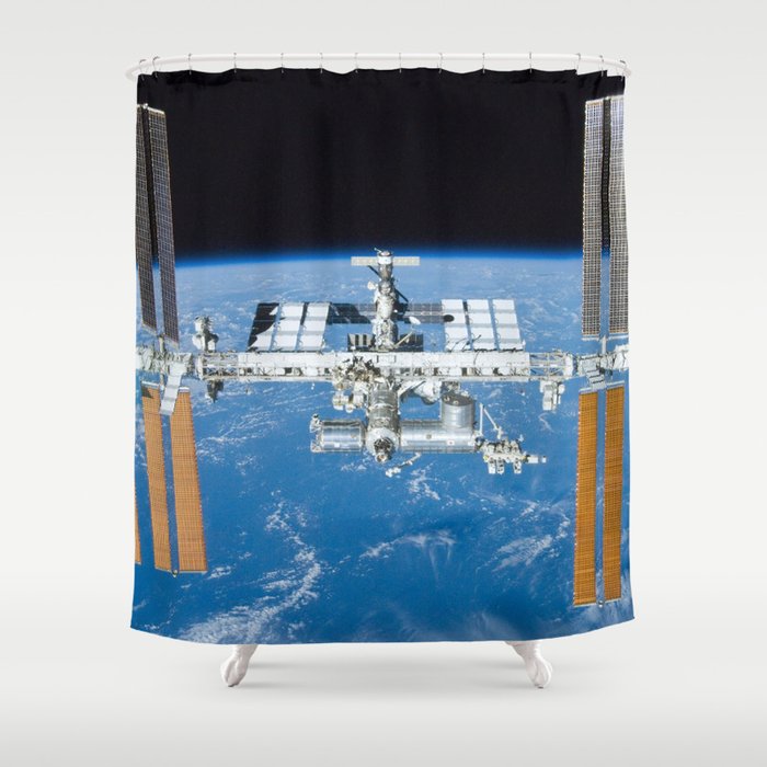 ISS International Space Station Shower Curtain