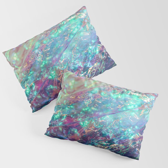 Prismatic Iridescent Cellophane VII Pillow Sham