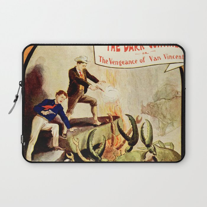Brave and Bold vintage cover Laptop Sleeve