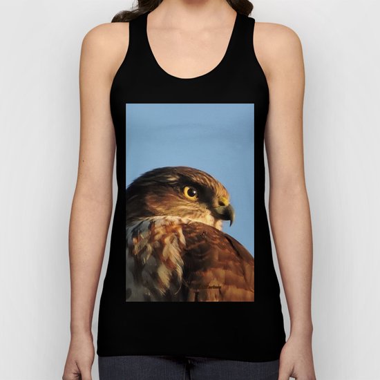 Young Cooper's Hawk Unisex Tank Top