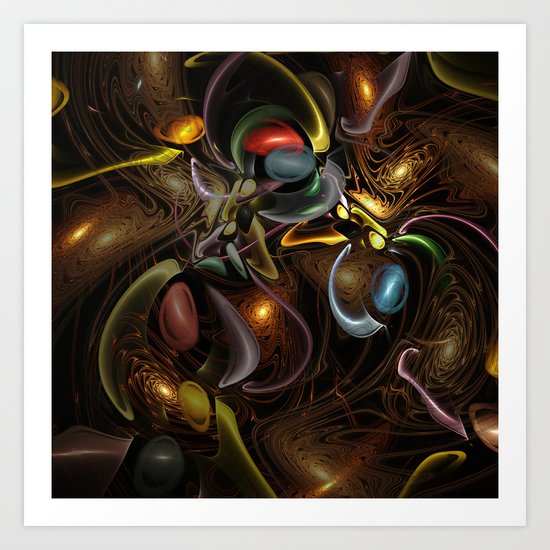Weightlessness Art Print
