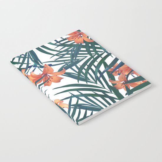 Tropical Lilies Notebook
