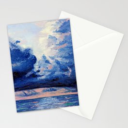 The pastel storm Stationery Cards