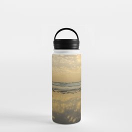 Pole dance at sunset Water Bottle