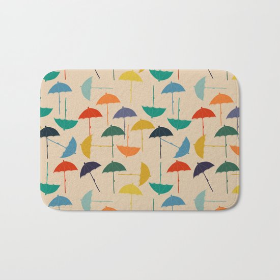 Sun umbrella Bath Mat