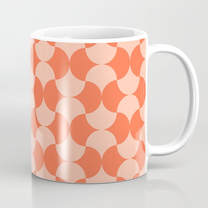 Deco 2 pattern peach Coffee Mug