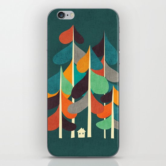 Cabin in the woods iPhone & iPod Skin