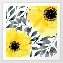 Big Flowers Art Prints For Any Decor Style Society6 Large flower paintings on canvas, bing images. big flowers art prints for any decor