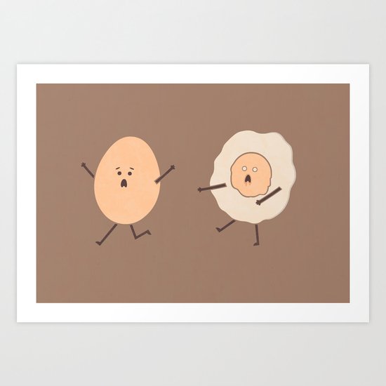 Dawn Of The Egg Art Print