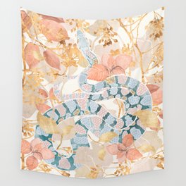 Coral Spring Garden Wall Tapestry