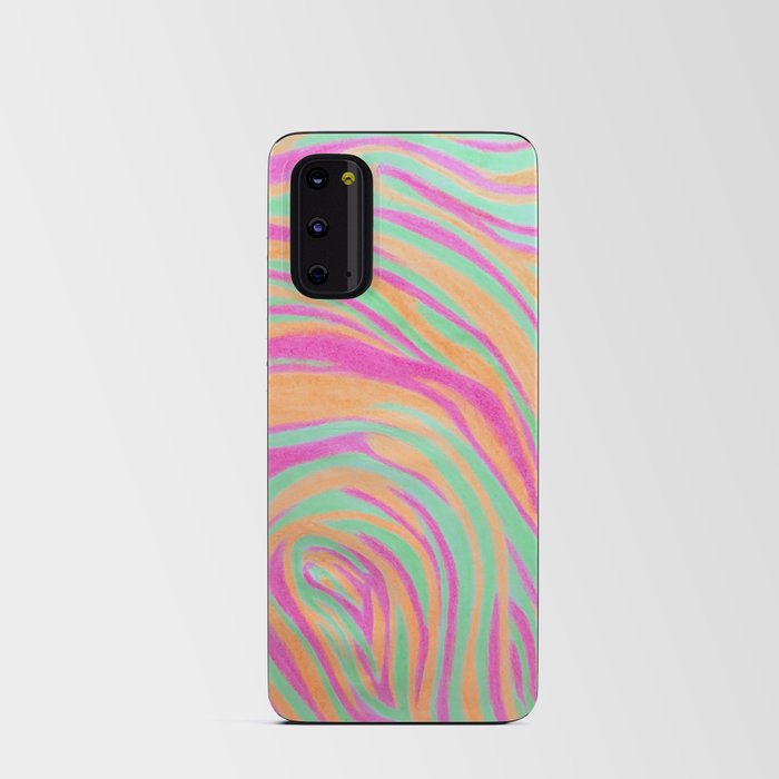 Neon Marble Android Card Case