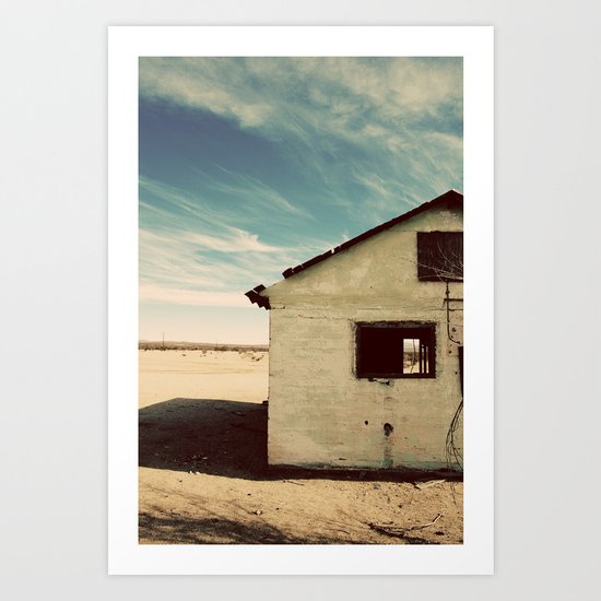 Desert House - Color Art Print
