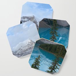 Moraine Lake Rocky Mountain Banff Canada  Coaster
