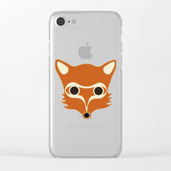 Fox Clear iPhone Case