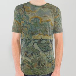 Vincent van Gogh, Reminiscence of Brabant All Over Graphic Tee