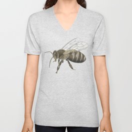 Bee V Neck T Shirt