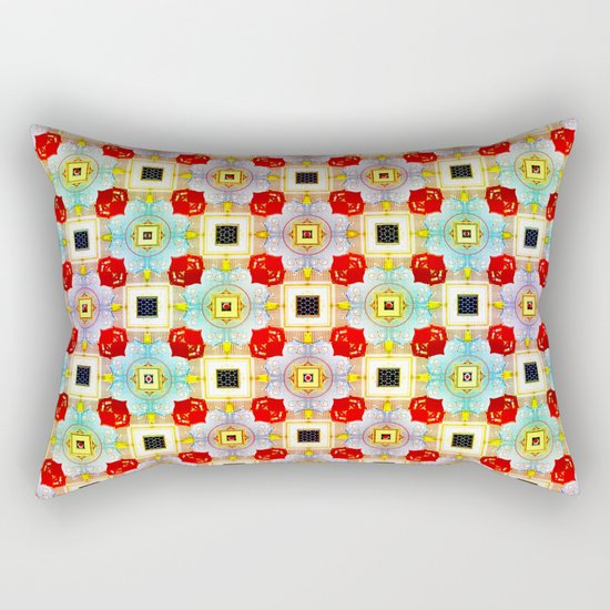 Embellecimiento Pattern Rectangular Pillow