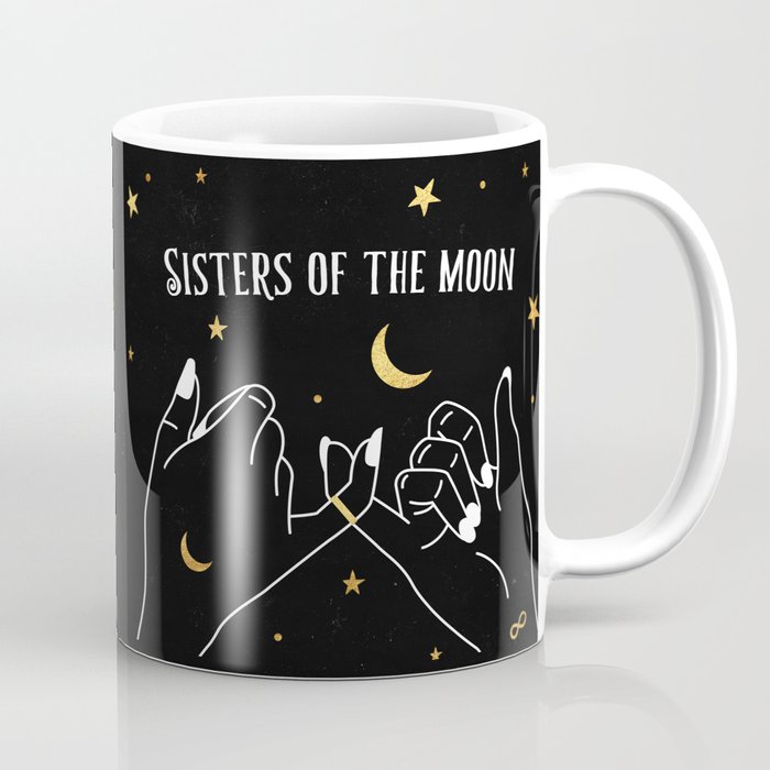Sisters of The Moon Magical Witch Art Coffee Mug