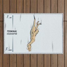 Terminal Velociraptor Outdoor Rug