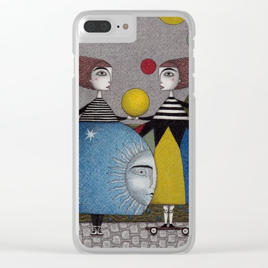 Ball Game Clear iPhone Case