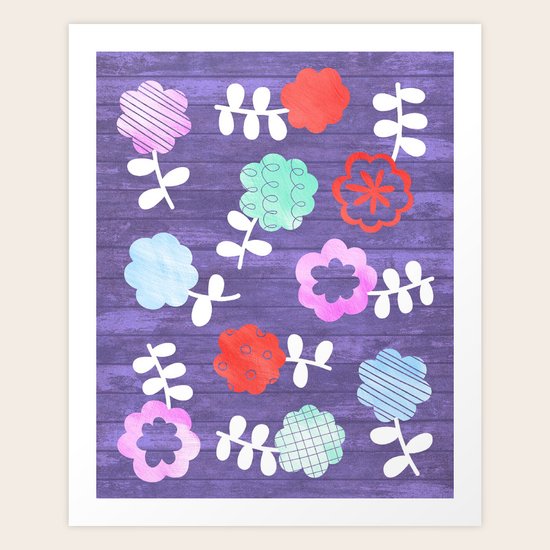 Daisy Dallop Art Print