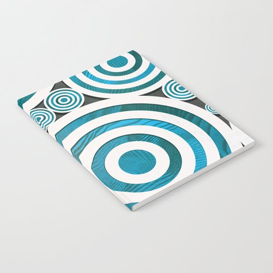 Drop Close/Blue Notebook