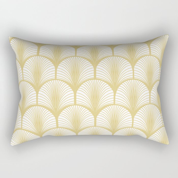 Art Deco Rectangular Pillow