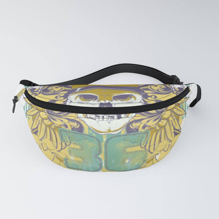 Skull Army Fanny Pack