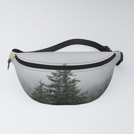 Mountaintop Pine Trees | Snowy Mountain Fanny Pack