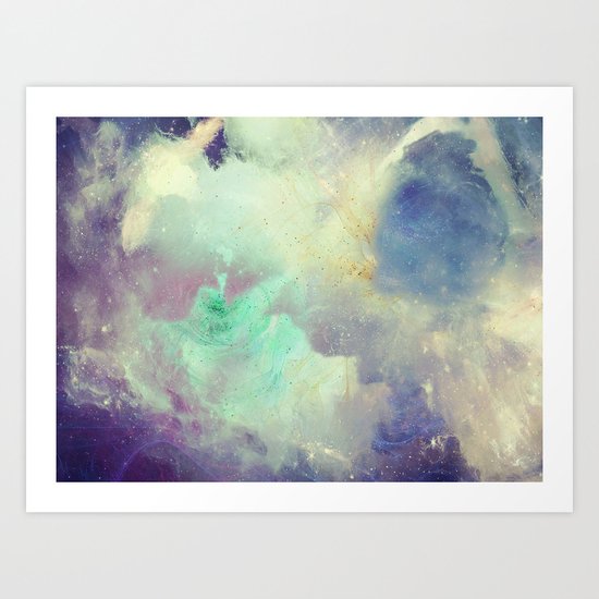 Up to Eternity Art Print