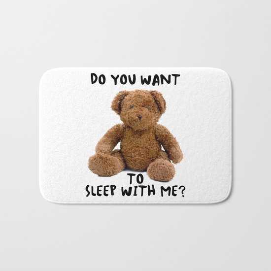 teddy bear Bath Mat