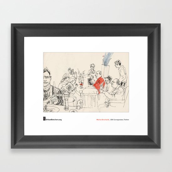 Marina Grechanik, "Meal" Framed Art Print