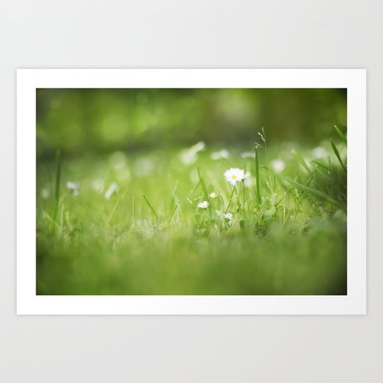 Flora calling Art Print