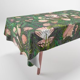 Seashell Garden Tablecloth