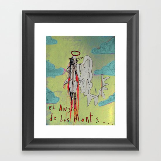 Angel of Death Framed Art Print