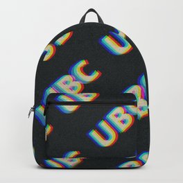 UBC Backpack | Graphicdesign, Pop Art, Comic, Pattern, Black And White, Stencil, Illustration 