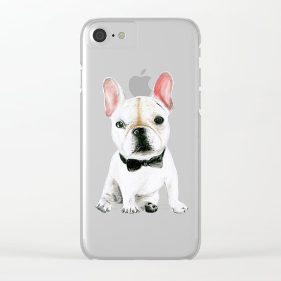 Little Gentleman Clear iPhone Case