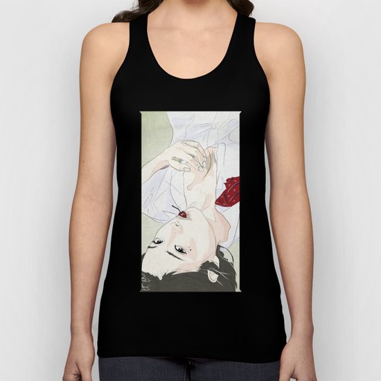 cherry Unisex Tank Top