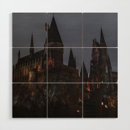Hogwart Castle Potter Magic Wizards And Witches World Wood Wall Art