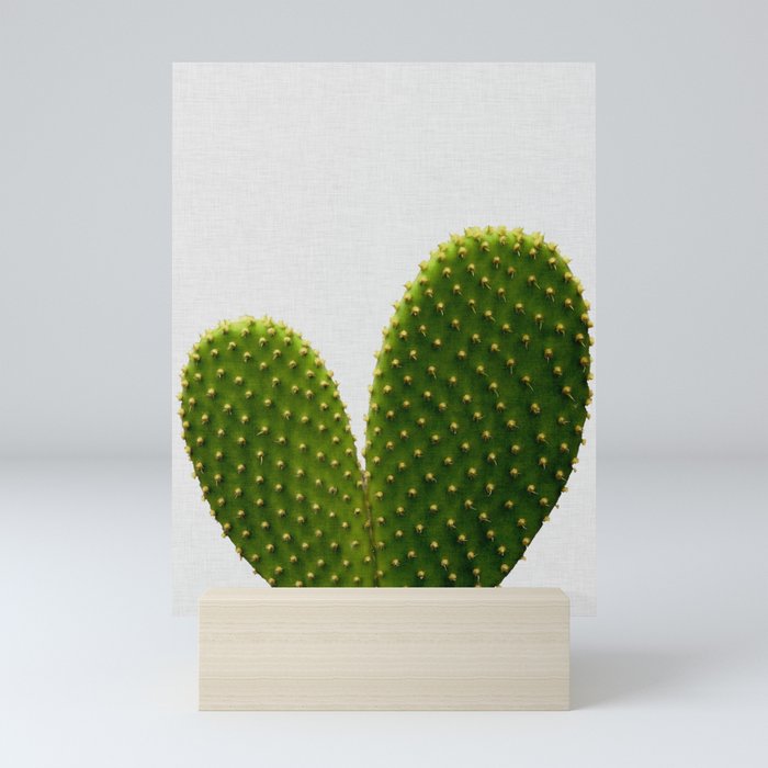 Heart Cactus Mini Art Print