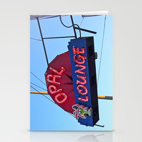 Historic neon Stationery Cards