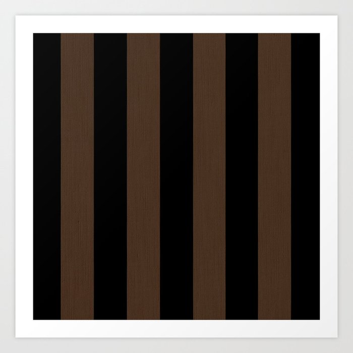 Stripes & me (2) Art Print