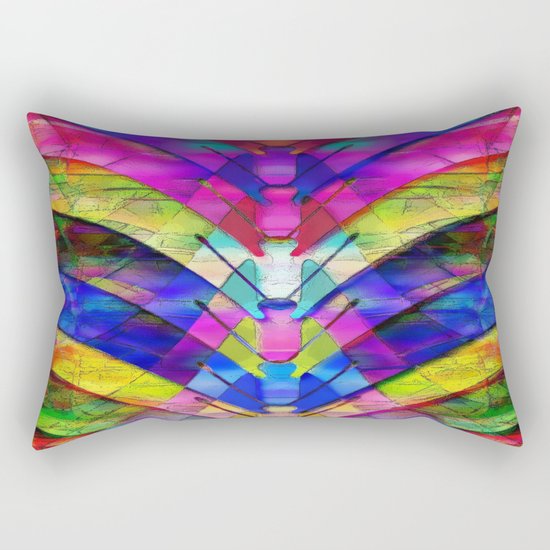 The Butterfly Collector's Dream Rectangular Pillow