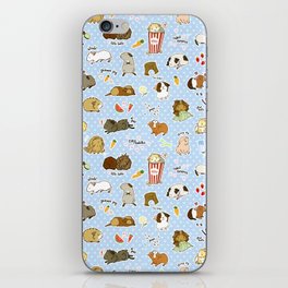 Guinea Pig Party! - Cavy Cuddles and Rodent Romance iPhone Skin