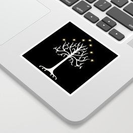 The White Tree of G Sticker