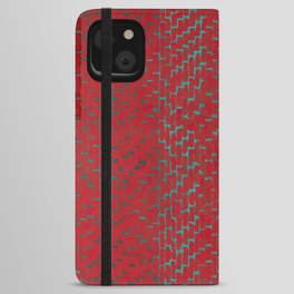 red rose sonata iPhone Wallet Case